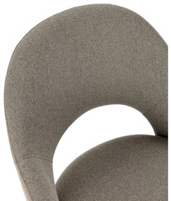 Зелени тапицирани трапезни столове в комплект 2 бр. Lia – Marckeric