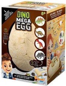 Buki France - Мега Дино яйце с динозавър за откриване BK2137