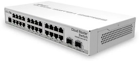 26-портов комутатор MikroTik CRS326-24G-2S+IN