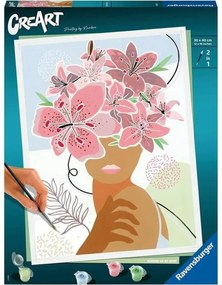 Занаятчийска игра Ravensburger Flowers on My Mind Многоцветен Картон