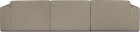 Бежов ъглов диван (десен ъгъл) Roxy - Scandic