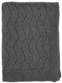 Сиво плетено одеяло 130x170 cm Gentle – Södahl