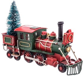 Метална Коледна фигурка (височина 13 cm) Train – Casa Selección