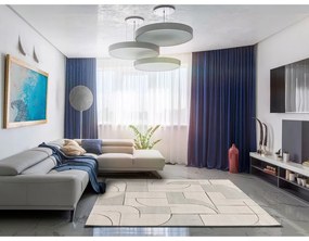 Кремав килим 120x170 cm Lena – Universal