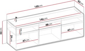 Шкаф за бюро Teen Flex 3D