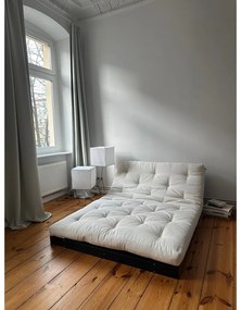 Сив разтегателен диван 140 cm Roots Black Night – Karup Design