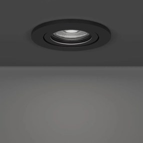 Eglo 902264 - LED вградено точково осветително тяло BARRANCO LED/4,8W/230V черно