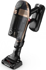 Вертикална прахосмукачка Rowenta X-Force Flex 15.60 RH99F1, 520W, 230AW, 0.9 л, 32.4V, Автономия 80 мин, Автоматична мощност, LED четка, Дисплей, Flex, Черен/бронз