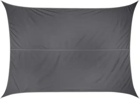 Слънцезащитно платно Hesperide Curacao, Цвят Шисти, 3x4 m