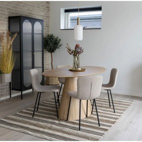 Маса за хранене с плот от ясенова дървесина 90x160 cm Bolton - House Nordic