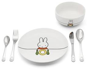 Порцеланов детски комплект за хранене 6 бр. Miffy – Zilverstad