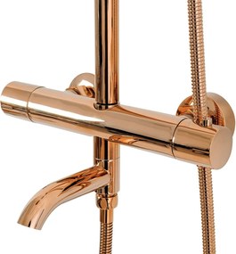 Комплект за душ с термостат Rea Lungo Copper