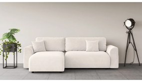 Бял разтегателен ъглов диван (променлив) Lorine – Ropez