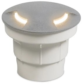 Модерен външен наземeн прожектор сив с LED IP67 - Ceci 2