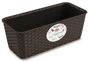 Stefanplast - Сандъче за цветя Natural Line 30 см - мока