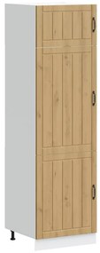 853876 vidaXL Кухненски шкаф Lucca, дъб артизан, инженерно дърво