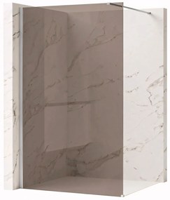 Параван за душ Rea Flexi Brown / Chrome 130