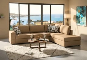 Ъгъл диван Must-Left-295φ 230β cm.-Sand