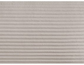 Бежово двойно тапицирано легло с място за съхранение с включена подматрачна рамка 160x200 cm Jade – Bobochic Paris