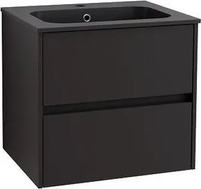 Конзолен PVC шкаф ICP 5955MB БЛЕЙК, Inter Ceramic, с умивалник, 59x45x55см