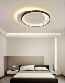 LHJ076-C ЧЕРНА 40 CM LED ТАВАНСКА ЛАМПА