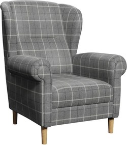 Сиво кресло крило Swan – Ropez