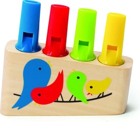 Hape - Детска дървена свирка дъга H1025