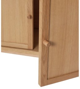 Шкафче от декор от дъб в естествен цвят 90x90 cm Dash – Hübsch