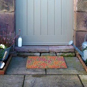 Изтривалка от кокосови влакна 40x60 cm Floral – Artsy Doormats
