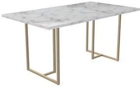 Трапезна маса от декор от мрамор 90x160 cm Astor – CosmoLiving by Cosmopolitan