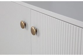 Светлосива модулна етажерка от борова дървесина 80x200 cm Madu - WOOOD