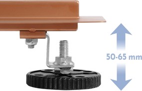 Линеен отводнител REA Neox Slim pro Brushed Copper 60