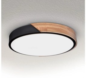 Brilagi - LED Плафониера PILANA LED/24W/230V дъб Ø 30 см