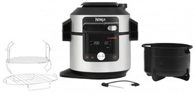 Мултикукър Ninja Foodi OL750EU, 1760W, 7.5 л, 3 режима, 14 програми, SmartLid, Инокс/Черен