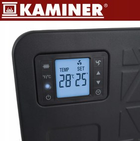 Енергоспестяващ електрически конвекторен нагревател KAMINER ZIFLO 2300W с WIFI и дистанционно управление