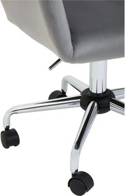 Сив тапициран офис стол Brent – Premier Housewares