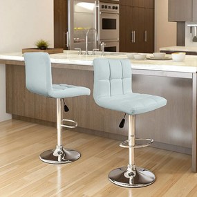 Бар стол Sammie-Сив (4) парчета