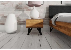 Нощно шкафче от дъбова дървесина Golo - The Beds