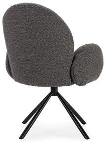 Тъмносив фотьойл Dario - Marckeric