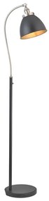 Endon 98753 - Подова лампа FRANKLIN 1xE27/10W/230V матов хром/антрацит