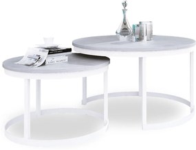 Комплект странични холни маси Calling-Leuko-Gkri