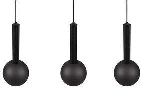 Черно висящо осветително тяло Ciliana – CINQUE