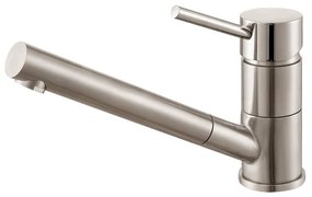 Смесител за кухня ICF 7107008 7313, неръждаема стомана, сатен, 19x14.5х5.5см