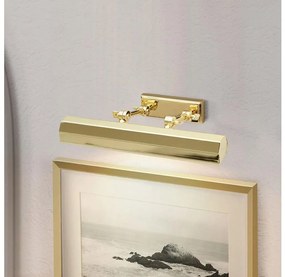 Elstead CHAWTON-PLM-PB - Лампа за картина CHAWTON 2xE14/40W/230V златист