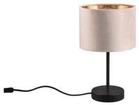 Настолна лампа в черно и бежово (височина 33 cm) Julieta - Trio