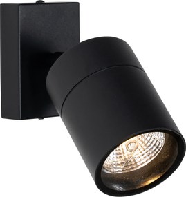 Външен аплик черен AR70 регулируем IP44 - Solo