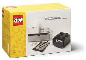 Пластмасови детски кутии за съхранение в комплект от 3 броя Multi-Pack - LEGO®