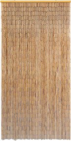 43722 vidaXL Завеса за врата против насекоми, бамбук, 100x200 cм