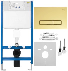КОМПЛЕКТ СТЕЛАЖ ЗА ВГРАЖДАНЕ Е K011A-Q Rea HD Gold