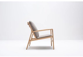 Фотьойл в сиво-натурален цвят Dedo - Gazzda